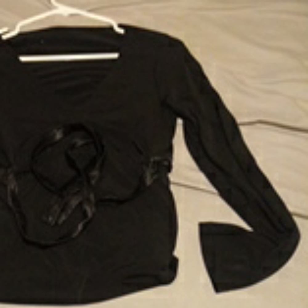 A long sleeve dress shirt